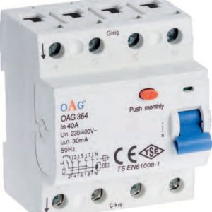 OAG 4X32 A 30 MA KAÇAK AKIM ROLESİ